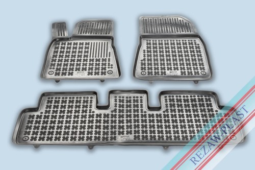 Floor mats black fit to: Tesla Model 3 2017 - 2021