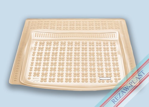 Mata bagażnika TPE (gumowa) beżowa pasuje do: Volvo S60 III 2018 -