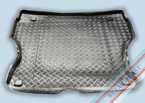 Trunk mat without non - slip fits to: Opel CORSA C III 2000 - 2006