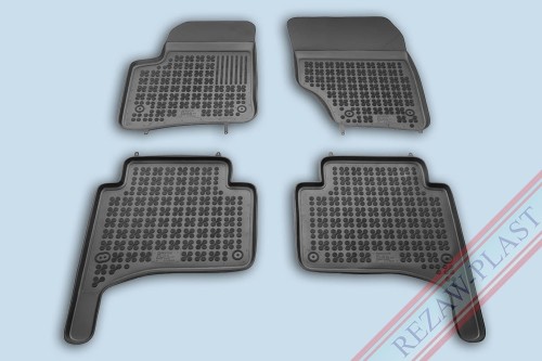 Dywaniki podłogowe czarne pasują do: Porsche CAYENNE I 2002 - 2010, Volkswagen TOUAREG I 2002 - 2010