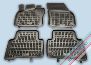 Dywaniki podłogowe czarne pasują do: Volkswagen TIGUAN II 2015 - 2023