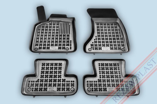 Floor mats black fit to: Audi Q5 I 2008 - 2017