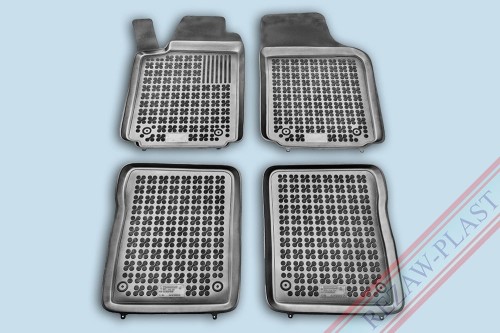 Floor mats black fit to: Audi A2 1999 - 2005