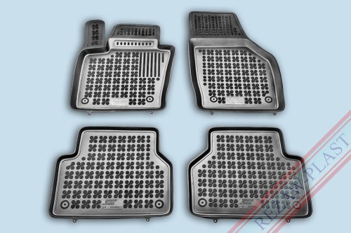 Floor mats black fit to: Audi Q3 I 2011 - 2018