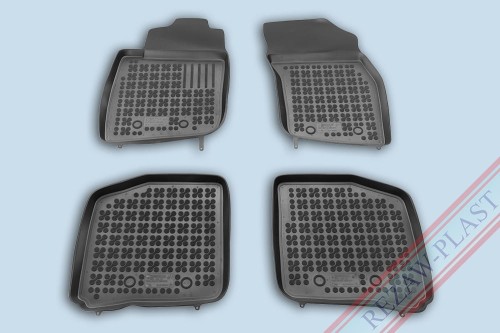 Floor mats black fit to: Volvo S40 I 1995 - 2004, V40 I 1995 - 2004