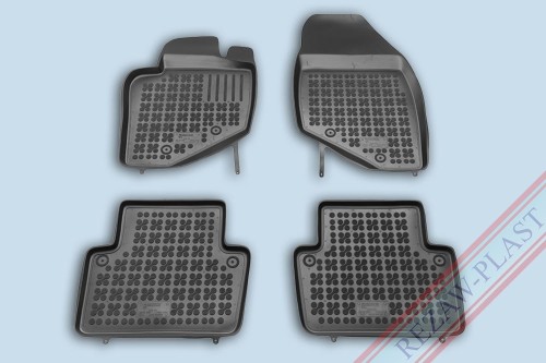 Dywaniki podłogowe czarne pasują do: Volvo S80 I 1998 - 2006