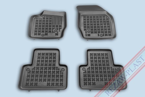 Dywaniki podłogowe czarne pasują do: Volvo XC90 I 2002 - 2014