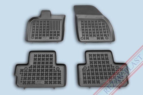 Floor mats black fit to: Volvo C30 2006 - 2012