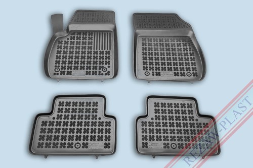 Dywaniki podłogowe czarne pasują do: Opel ZAFIRA C III 2012 - 2019