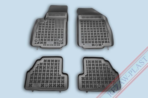 Floor mats black fit to: Dywaniki podłogowe czarne pasują do: Buick ENCORE I 2015 - 2022, Chevrolet TRAX 2013 - 2020, Opel MOKKA I 2012 - 2017, MOKKA X I 2017 - 2020
