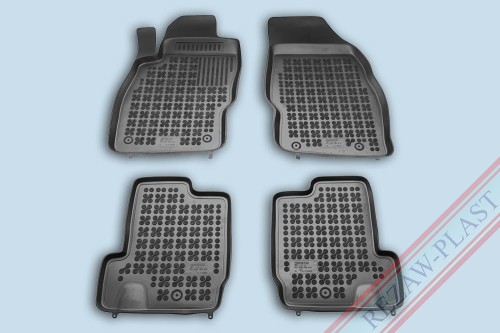 Floor mats black fit to: Opel ADAM 2013 - 2019
