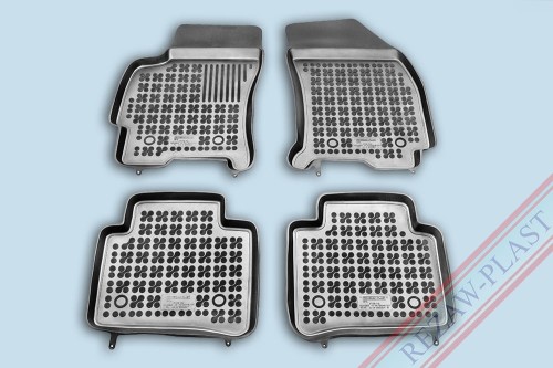 Floor mats black fit to: Ford MONDEO MK III 2000 - 2007