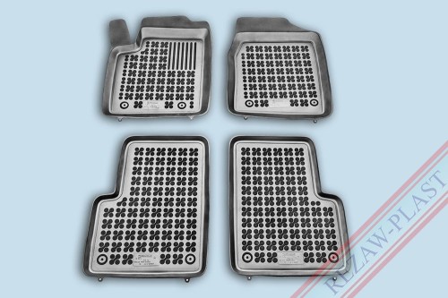 Dywaniki podłogowe czarne pasują do: Ford KA II 2008 - 2016