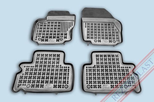 Floor mats black fit to: Ford GALAXY II 2006 - 2015, S - MAX I 2006 - 2015