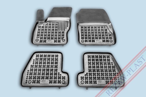 Dywaniki podłogowe czarne pasują do: Ford FOCUS III 2011 - 2018