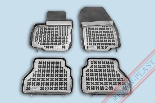 Floor mats black fits to: Ford B - MAX 2012 - 2017