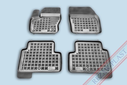 Floor mats black fit to: Ford KUGA II 2012 - 2019