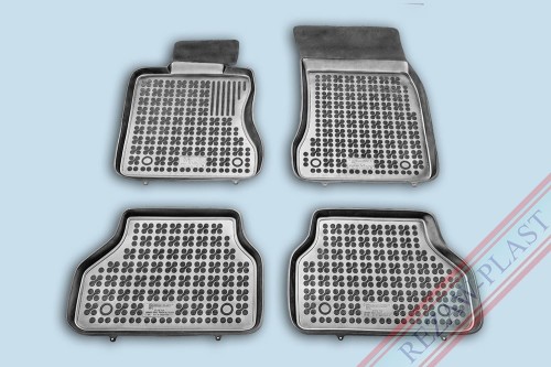 Dywaniki podłogowe czarne pasują do: BMW 5 (E60, E61) 2003 - 2010
