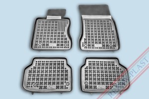 Floor mats black fit to: BMW 7 (F01) 2008 - 2015
