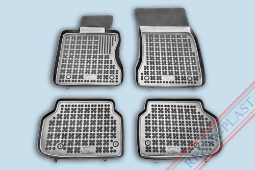 Floor mats black fit to: BMW 7 (F01) 2008 - 2015