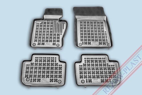 Floor mats black fit to: BMW X3 (E83) 2003 - 2010