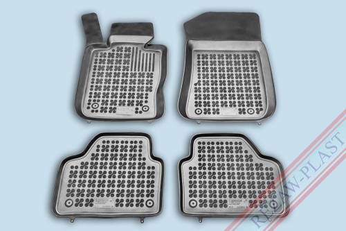 Floor mats black fit to: BMW X1 (E84) 2009 - 2016