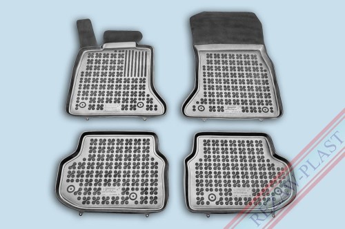 Dywaniki podłogowe czarne pasują do: BMW 5 (F10, F11) 2010 - 2013