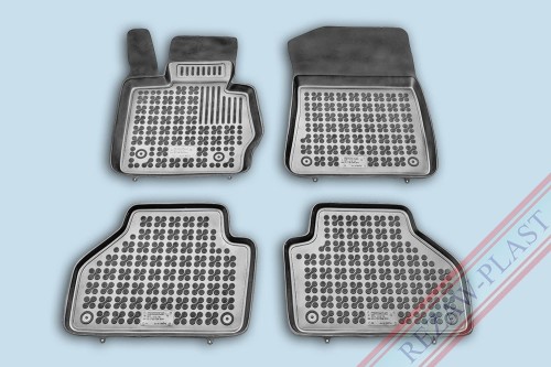 Dywaniki podłogowe czarne pasują do: BMW X3 (F25) 2010 - 2017, X4 (F26) 2014 - 2018