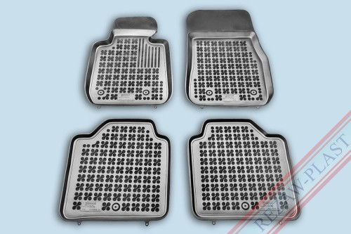 Dywaniki podłogowe czarne pasują do: BMW 3 (F34) Gran Turismo (GT) 2013 - 2021
