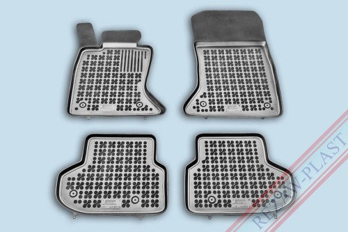 Dywaniki podłogowe czarne pasują do: BMW 5 (F10, F11) 2013 - 2017
