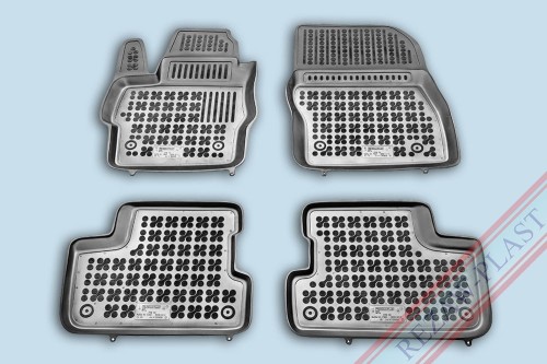Floor mats black fit to: Mazda 3 I, II 2003 - 2013