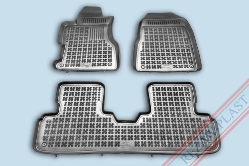 Floor mats black fit to: Honda CIVIC VII 2001 - 2006