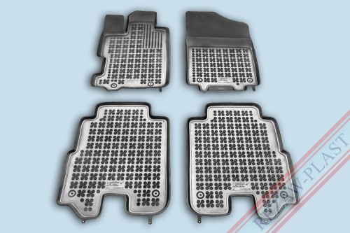 Floor mats black fit to: Honda FRV 2004 - 2009