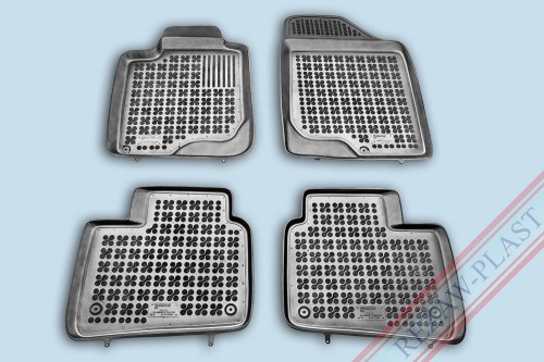 Floor mats black fit to: Kia MAGENTIS II 2005 - 2010
