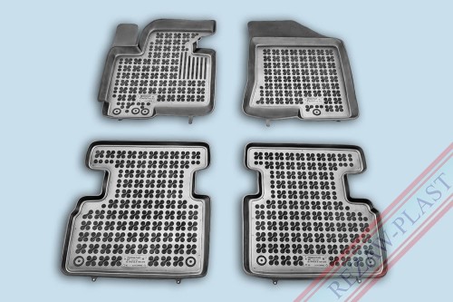Floor mats black fit to: Kia SPORTAGE III 2010 - 2015