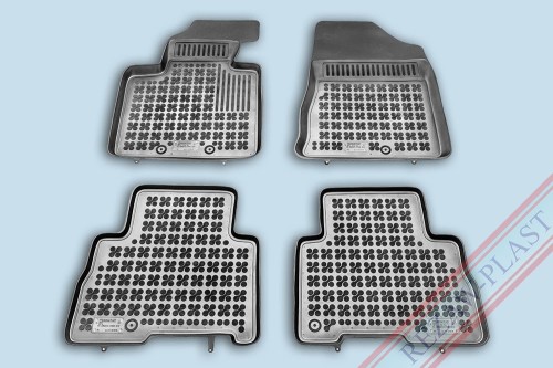 Dywaniki podłogowe czarne pasują do: Kia SORENTO II 2012 - 2015