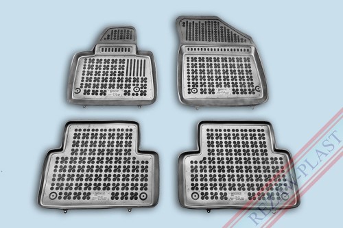 Floor mats black fit to: Citroen C5 II 2008 - 2017