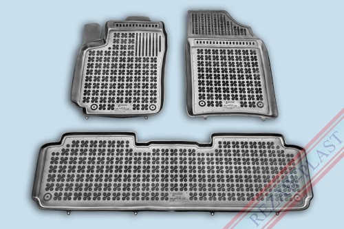 Floor mats black fit to: Citroen XSARA PICASSO 1999 - 2010