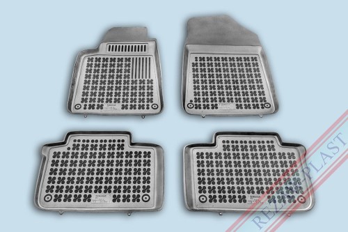 Floor mats black fit to: Citroen C6 I 2005 - 2012