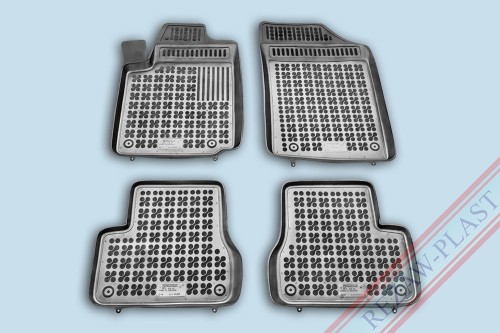 Floor mats black fit to: Citroen C3 I 2002 - 2009
