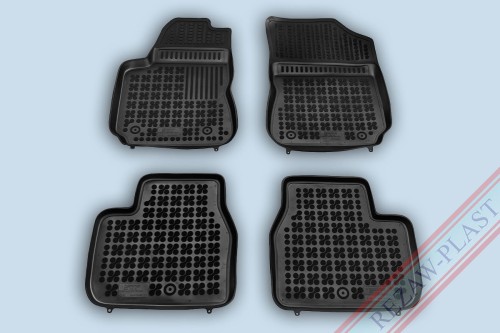 Floor mats black fit to: Citroen C4 CACTUS 2014 - 2021