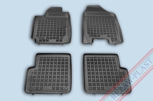 Dywaniki podłogowe czarne pasują do: Toyota COROLLA IX (E120, E130) 2002 - 2007