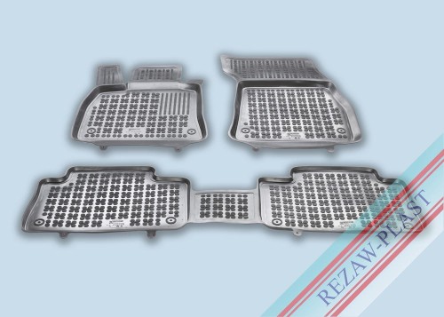 Dywaniki podłogowe czarne pasują do: Audi E - TRON 2018 -