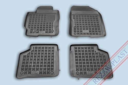 Dywaniki podłogowe czarne pasują do: Toyota PRIUS II (XW20) 2003 - 2009