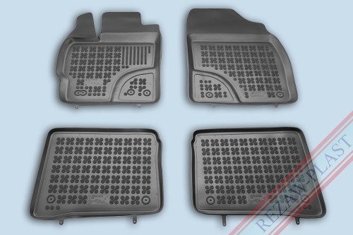 Floor mats black fit to: Toyota PRIUS III (XW30) 2009 - 2015