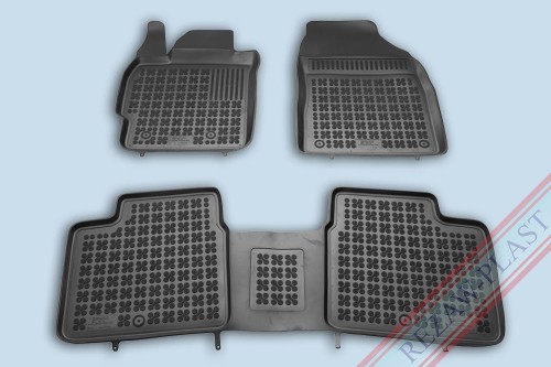 Floor mats black fit to: Toyota COROLLA XI (E160) 2012 - 2018