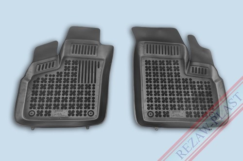 Floor mats black fit to: Fiat DOBLO I 2006 - 2009