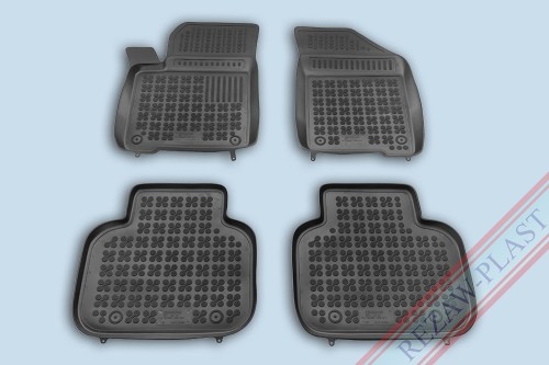 Dywaniki podłogowe czarne pasują do: Fiat FREEMONT 2011 - 2016