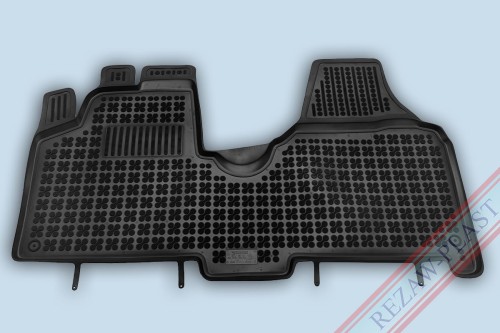 Floor mat black fist to: Citroen JUMPY II 2007 - 2016, Fiat SCUDO II 2006 - 2016, Peugeot EXPERT II 2006 - 2016, Toyota PROACE I 2013 - 2016