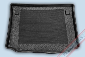Trunk mat with non - slip fits to: Fiat STILO 2001 - 2007